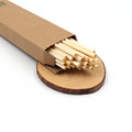 wholesale wheat bamboo straws with custom packing and logo